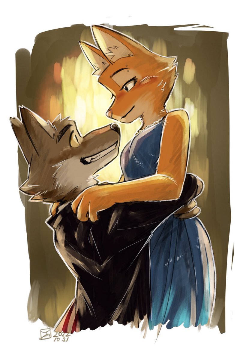 MsFoxington's tweet image. Wolfington!😉

(🎨: ksyjkydaka)

#TheBadGuys2