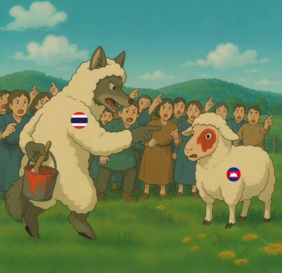 sin90521's tweet photo. #ThailandStartedTheWar 
#JusticeForCambodia https://t.co/aR7hw8sWx0