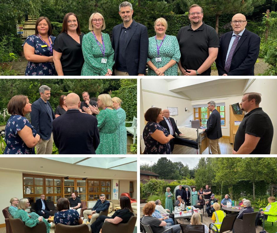 We were delighted to welcome High Peak MP <a href="/Jon4HighPeak/">Jon Pearce MP</a> and Councillor <a href="/Damientg/">𝗗𝗮𝗺𝗶𝗲𝗻 𝗚𝗿𝗲𝗲𝗻𝗵𝗮𝗹𝗴𝗵 🇬🇧🏳️‍🌈</a> to the Hospice for their first visit this week.

Read more about their visit on our website:
👉 willowwood.org.uk/mp-and-council…