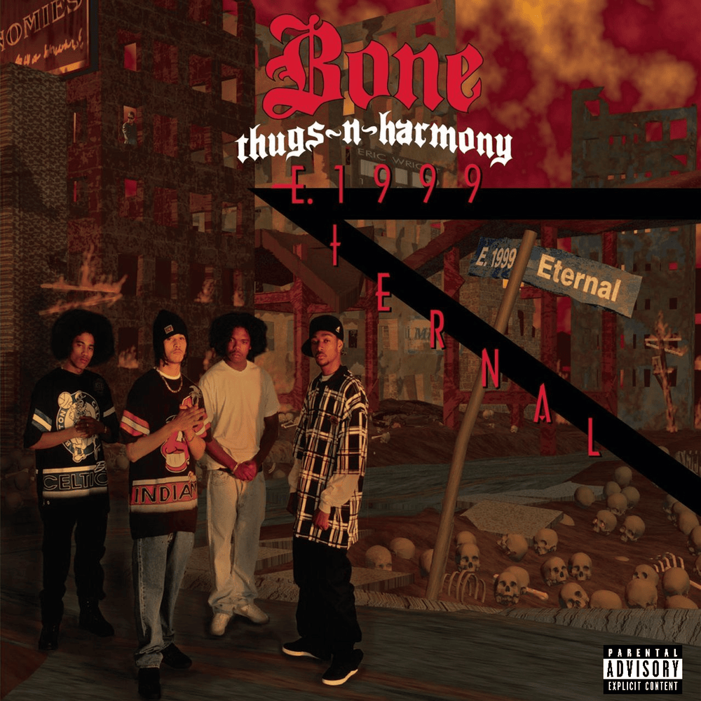 evboogie's tweet image. Thirty years ago today, Bone Thugs-N-Harmony released E. 1999 Eternal.