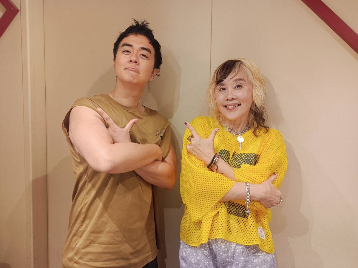 NACK5
「ヒャダインUp Your Life」に
野沢直子さんが来てくれたよ！
大爆笑だったんで聴いてね。

#ヒャダライフ