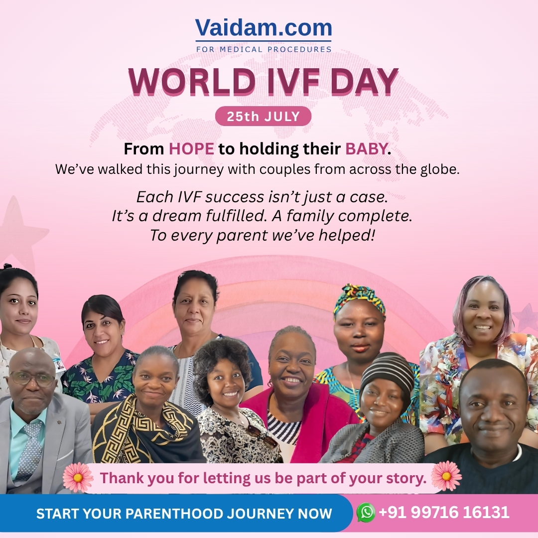 Vaidam Health (@vaidamh) on Twitter photo Every heartbeat started with hope ๐
This World IVF Day, weโre celebrating the miracles made possible by science, strength, and love.
Because every family deserves a chance to begin. ๐๐ถ
#WorldIVFDay #VaidamHealth #IVFJourney #HopeBeginsHere #ParenthoodThroughIVF #GlobalCare Every heartbeat started with hope ๐
This World IVF Day, weโre celebrating the miracles made possible by science, strength, and love.
Because every family deserves a chance to begin. ๐๐ถ
#WorldIVFDay #VaidamHealth #IVFJourney #HopeBeginsHere #ParenthoodThroughIVF #GlobalCare