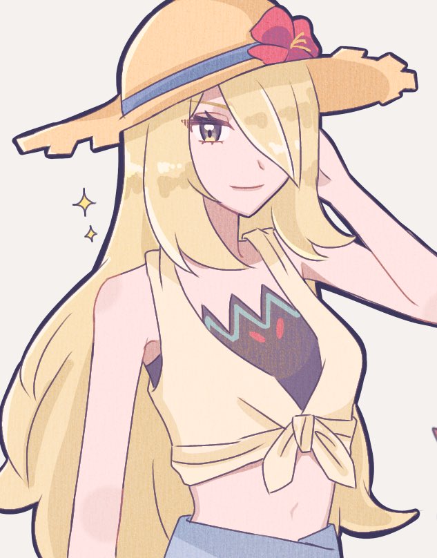 uvwo4's tweet image. 1枚目の色味ミスりまくってたから修正した！バカンスシロナさん素敵だね