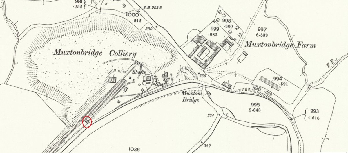 An OS Benchmark on an isolated wall within the northern section of the Granville Nature Reserve - previously the site of the Muxton Bridge Colliery - in Telford

The Cut Mark isn't recorded within the OS Records nor is it showing on any of the available historical maps.
