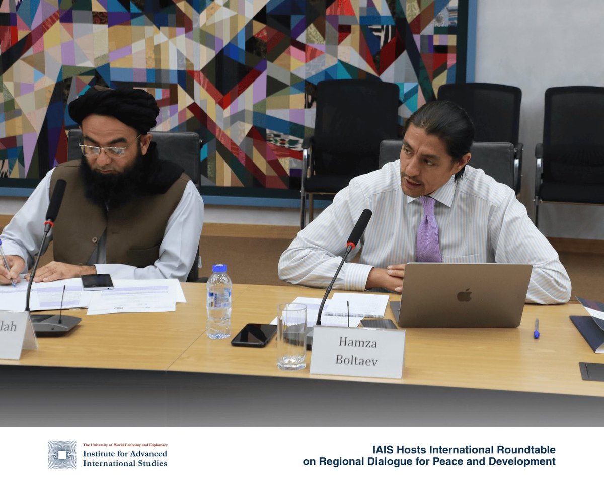 iais_uwed's tweet photo. 📍 Tashkent became the stage for a regional dialogue as #IAIS gathered scholars from across South and Central Asia to exchange ideas on peace, stability, and cooperation.
🔍Details on our website: https://t.co/zdBo4Am5qD https://t.co/WktAPpb7eD
