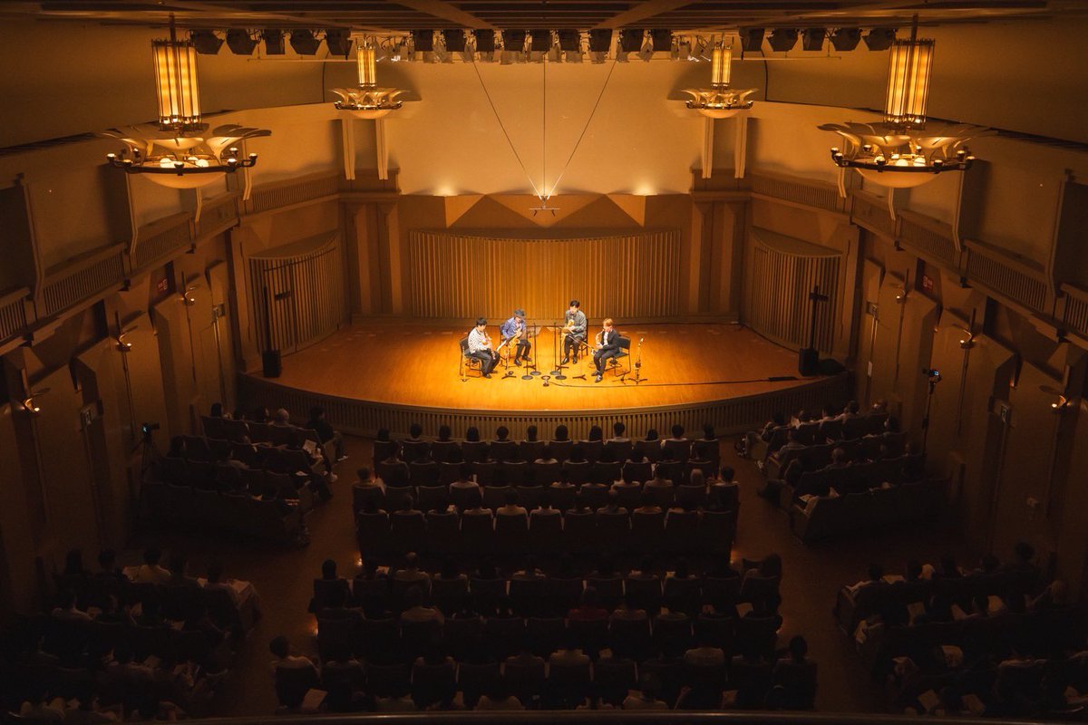 takumisaxophone's tweet photo. 取り急ぎ Saxophone Quartet mu-gen² 終演いたしました。暑い中お越しいただいた皆様ありがとうございました。興奮冷めやらぬ中、取り急ぎご報告させていただきます！

©︎Masakazu Yashima https://t.co/bERDbU4DtO