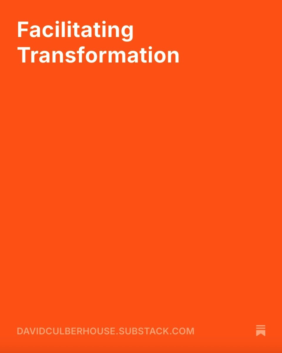 Facilitating Transformation
open.substack.com/pub/davidculbe…