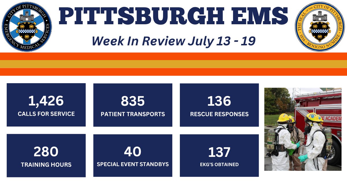PghEMS's tweet image. Check out the Pittsburgh EMS Week-in-Review from July 13 - July 19!