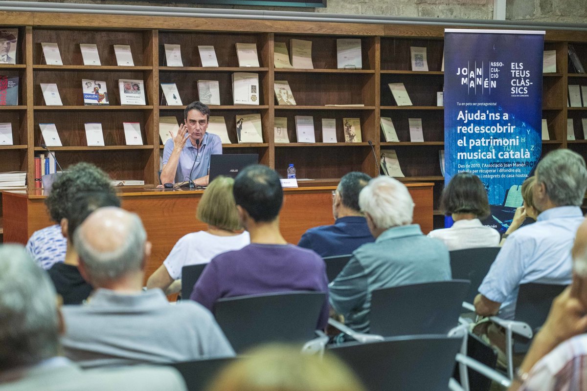 Daniel Blanch (@danielblanchpno) on Twitter photo Imatges de la conferència dedicada al gran violinista Antoni Brosa que vaig fer ahir a la <a href="/BiblioCatalunya/">Biblioteca de Catalunya</a> dins del 4rt Cicle de conferències Intèrprets Catalans Històrics organitzat per l'Associacion <a href="/JoanManen/">Associació JoanManén</a>
© Biblioteca de Catalunya. Mireia Vall. Imatges de la conferència dedicada al gran violinista Antoni Brosa que vaig fer ahir a la <a href="/BiblioCatalunya/">Biblioteca de Catalunya</a> dins del 4rt Cicle de conferències Intèrprets Catalans Històrics organitzat per l'Associacion <a href="/JoanManen/">Associació JoanManén</a>
© Biblioteca de Catalunya. Mireia Vall.