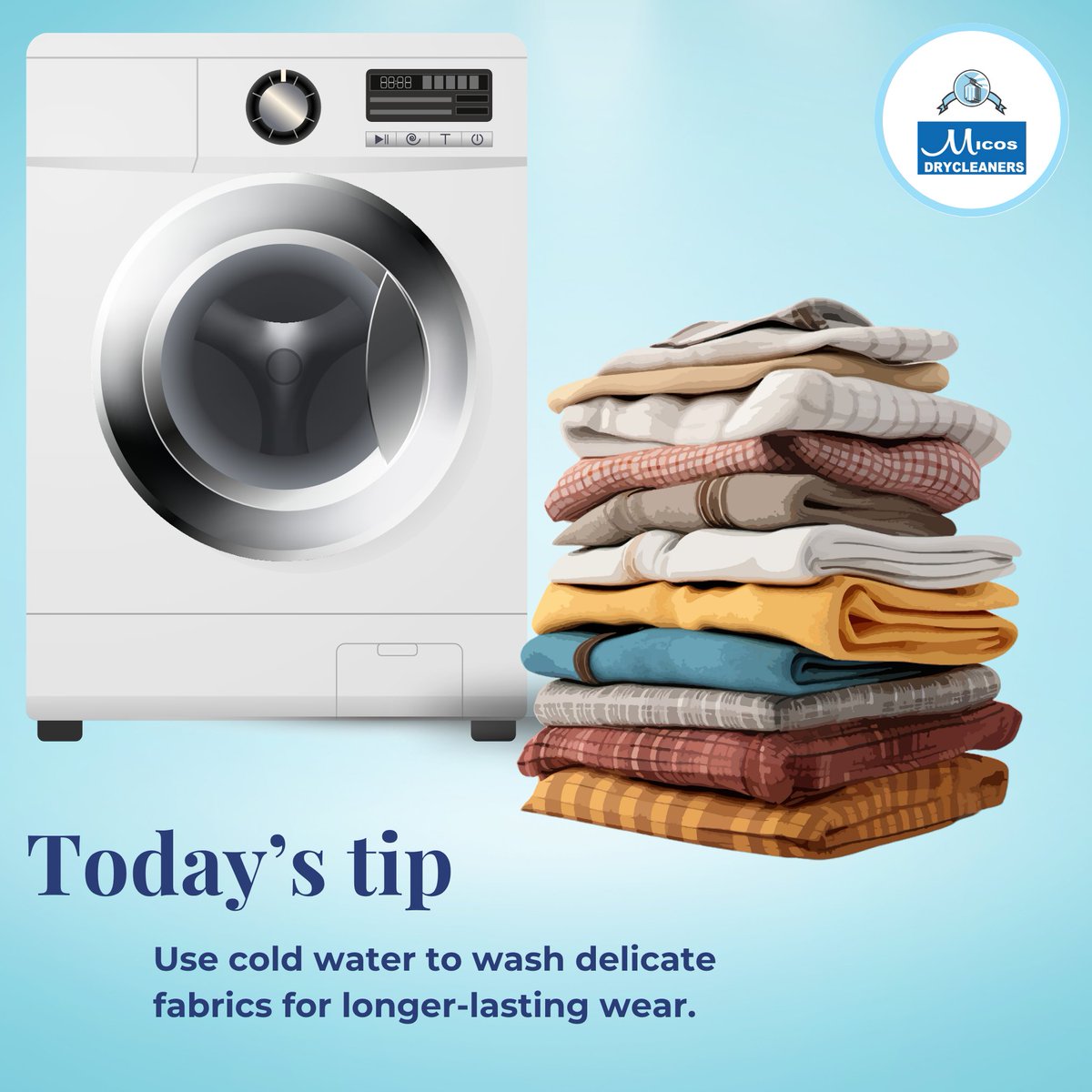 #laundrytips #micosdrycleaners #drycleaningservice #laundry