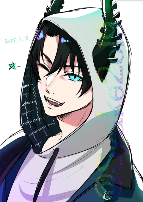 毎日1時間で何か描く199日目 半年前の絵をリメイク! #RenZottoArt