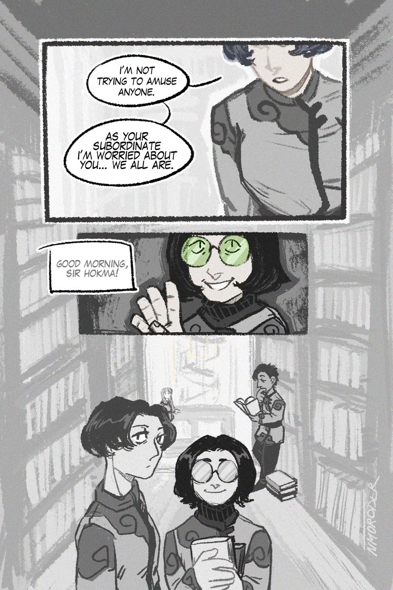 MatvejTheCat's tweet image. IF i decided to post longer stuff as well. here is another one for hokmaposting - on the subject of patching a gaping void (part 1)
this post has my most favorite hc of color vision fuckery. if i explain it in words it gets dull so just take it
#library_of_ruina