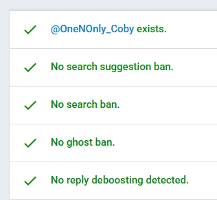 OneNOnly_Coby's tweet image. It's always good to check once a week, seeing as I seem to be a censorship magnet.