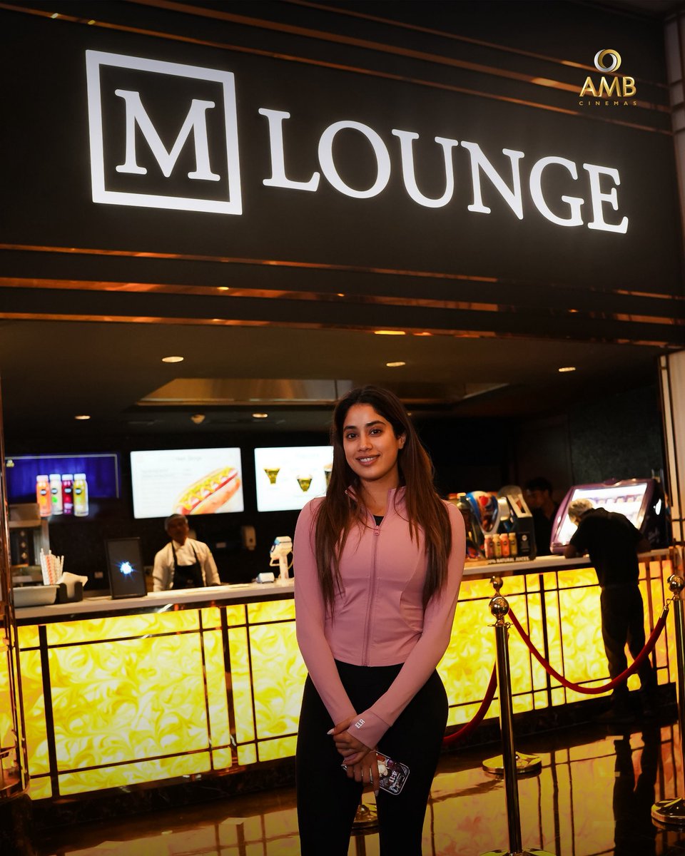 Cinevinodam.com (@cinevinodam) on Twitter photo Just #JanhviKapoor and <a href="/BuchiBabuSana/">BuchiBabuSana</a>
casually stealing the spotlight at #AMBCinemas ✨🎬
#BuchiBabuSana #SpottedAtAMB #AMBCinemas Just #JanhviKapoor and <a href="/BuchiBabuSana/">BuchiBabuSana</a>
casually stealing the spotlight at #AMBCinemas ✨🎬
#BuchiBabuSana #SpottedAtAMB #AMBCinemas