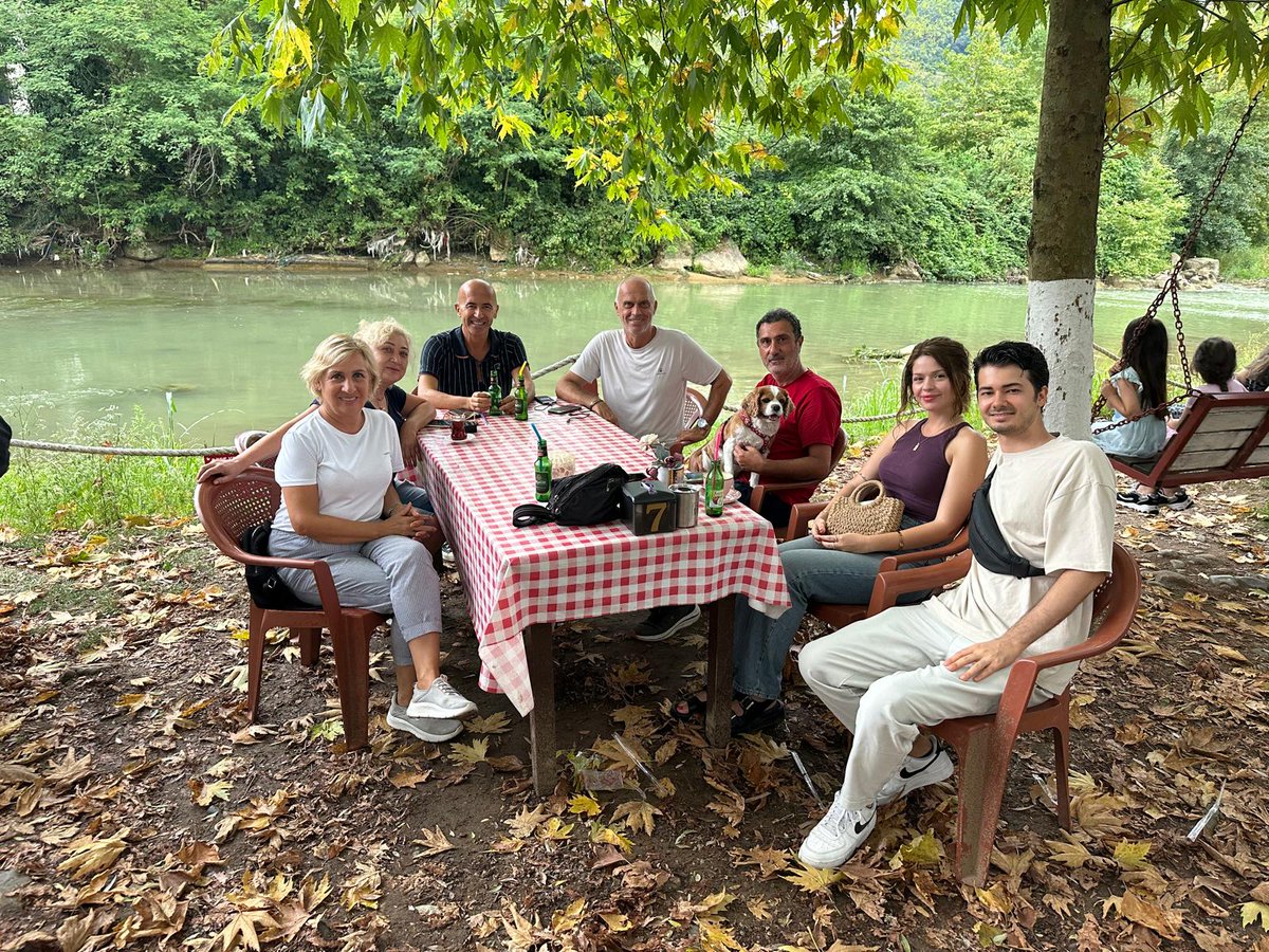 Giresun'da dostlarla beraber