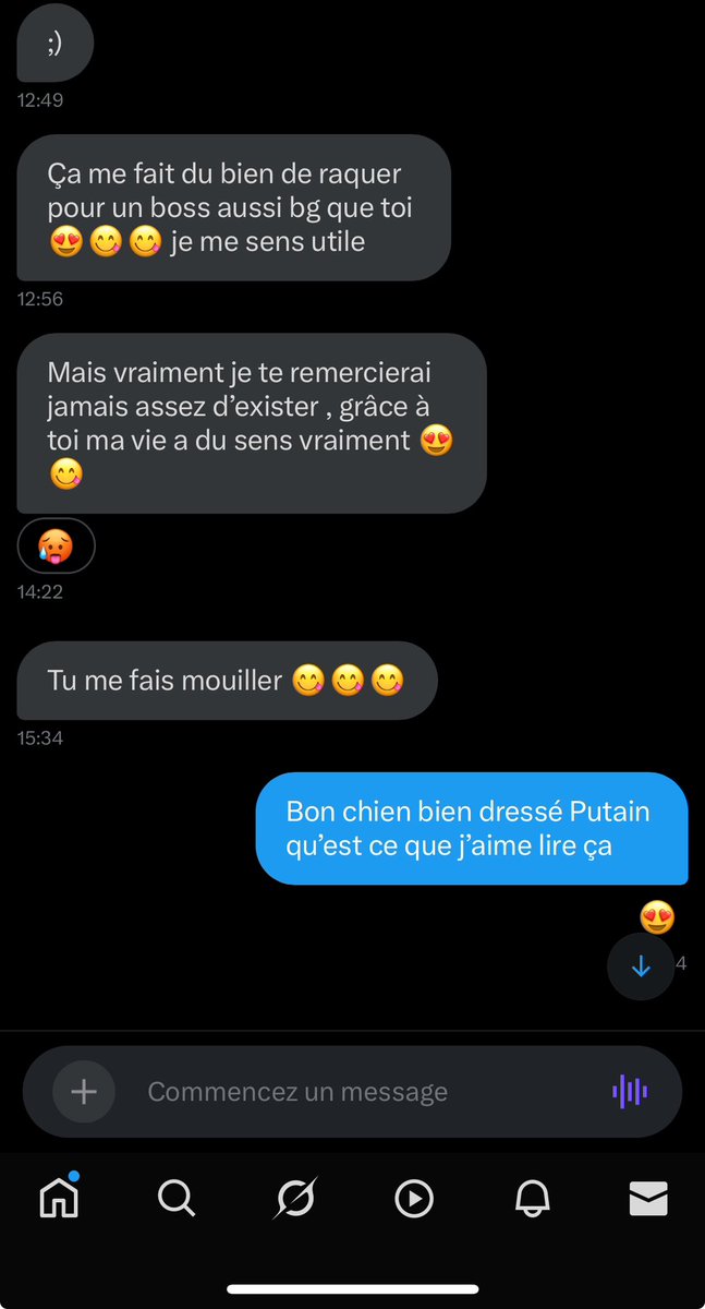 malo18master's tweet photo. Ça me fout la barre les lopes qui me vénère comme ça 🥵 https://t.co/i1FQbvLhaE