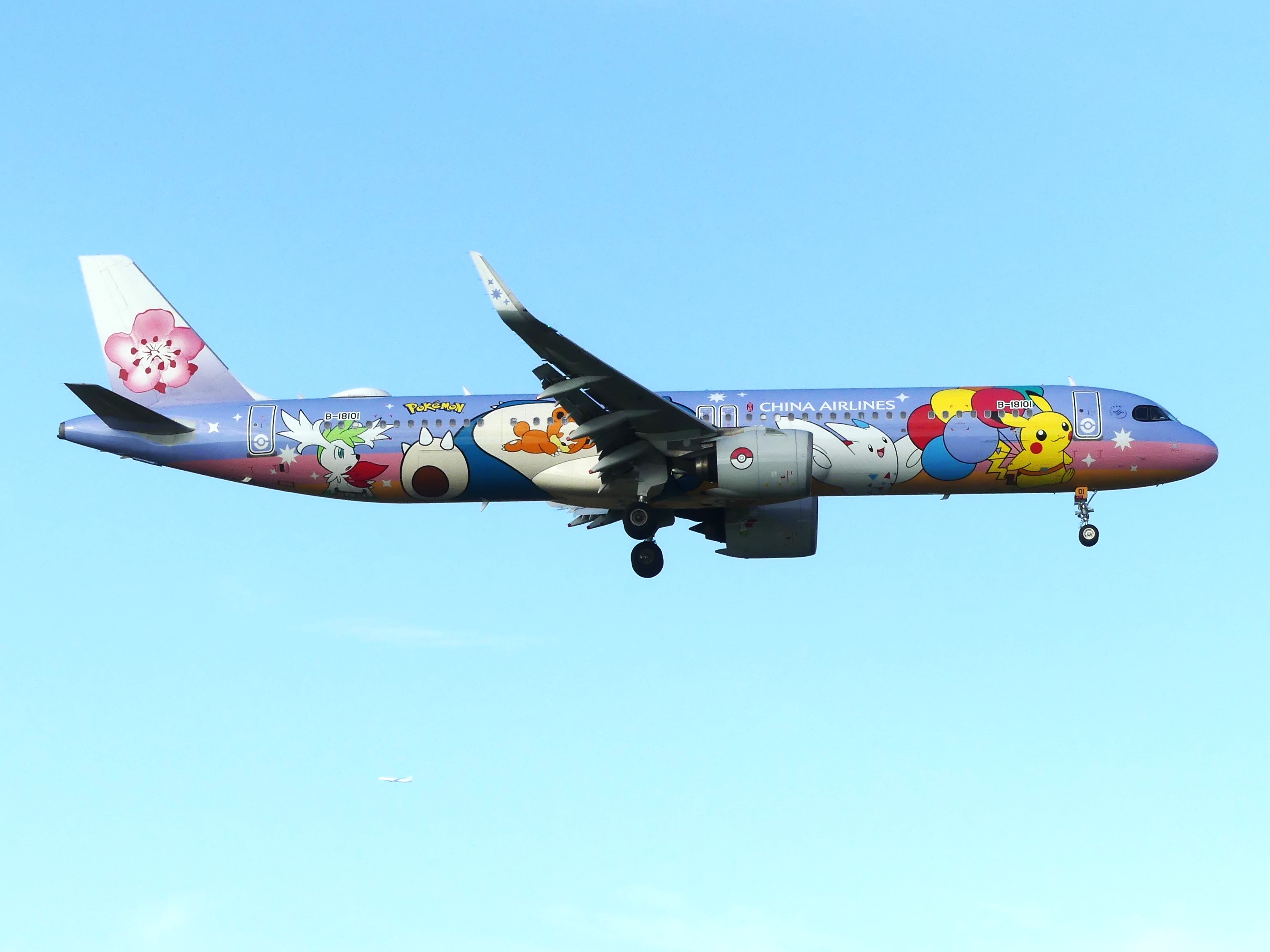 チャイナエアライン A321neo ポケモンジェット 1/150 新品 中華航空 A321neo ポケモン チャイナエアライン 模型