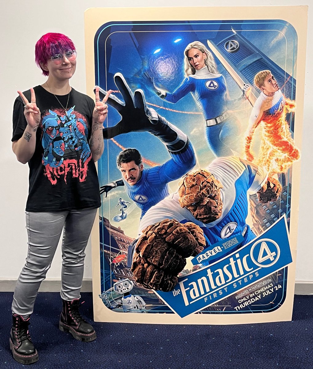creationsbyART's tweet photo. Had a FANTASTIC time seeing all our team’s hard work on the big screen yesterday!!! 💙 https://t.co/QJI1H3RMuc
