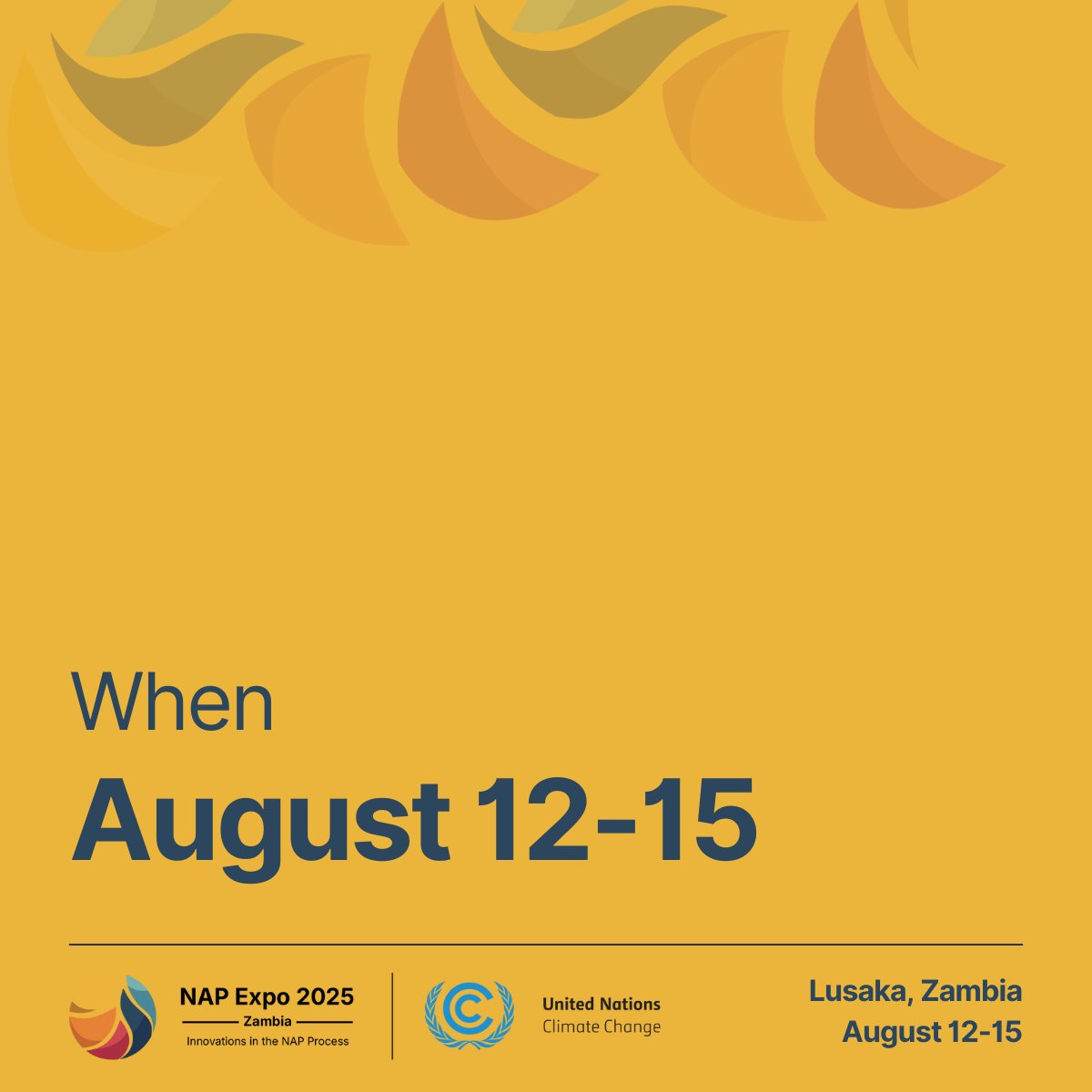 🌍 Join country NAP teams and partners at #NAPExpo2025 to drive innovation in the NAP process 🌱

📌 Objectives:
✅ Facilitate access to NAP financing
✅ Share practices, lessons &amp; innovations
✅ Advance support for 1st NAPs &amp; implementation

🔗 Programme: expo.napcentral.org/2025/event/nap…
