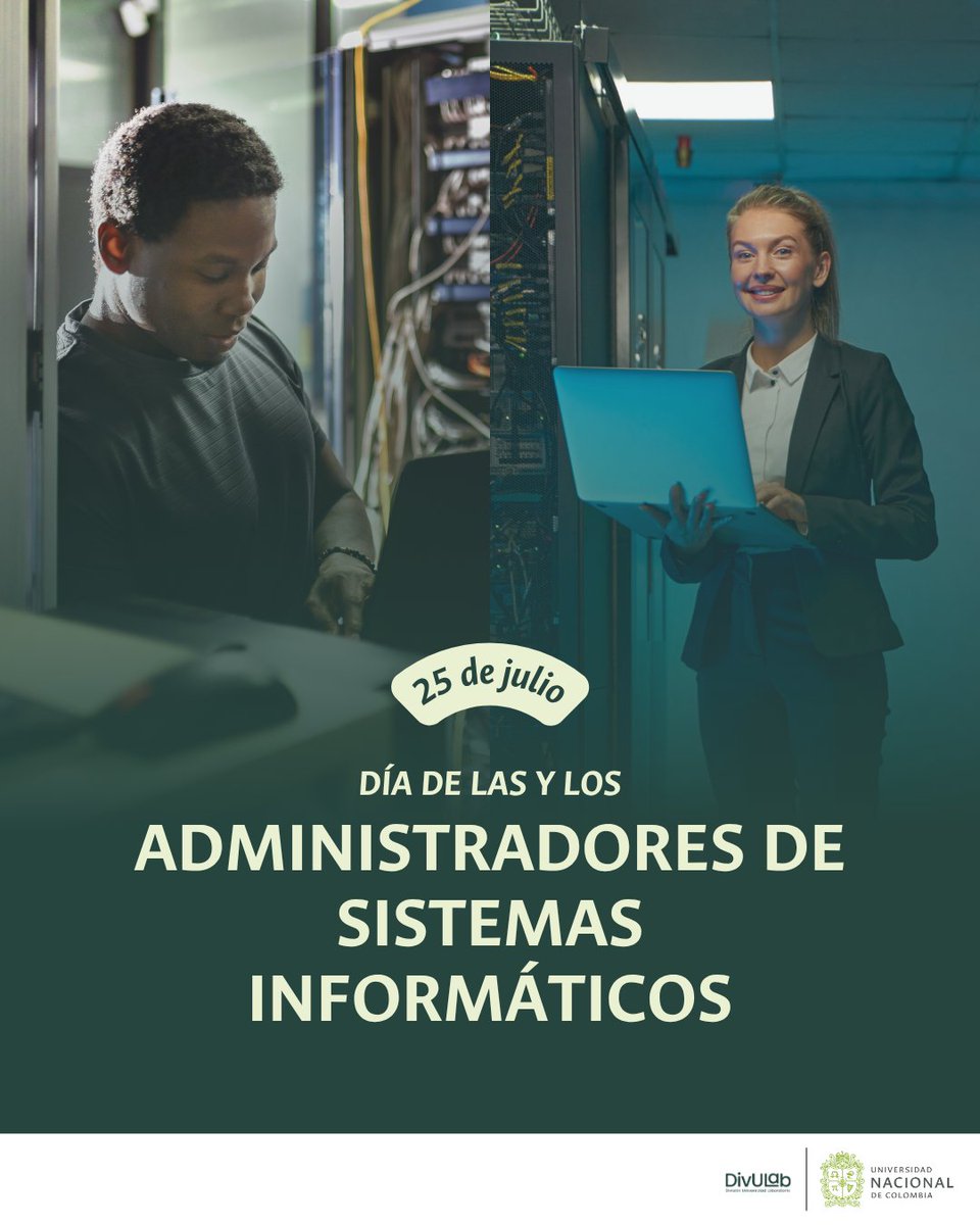 divulabunal's tweet image. ¡Feliz #DíaDelSysAdmin! 💻✨
La celebración comenzó en el año 2000, cuando un administrador de sistemas vio un anuncio de HP en el que varios colegas agradecían a su &quot;SysAdmin&quot; por haber instalado una nueva impresora. ¡Gracias por su increíble labor! #SomosInnovaciónDigital