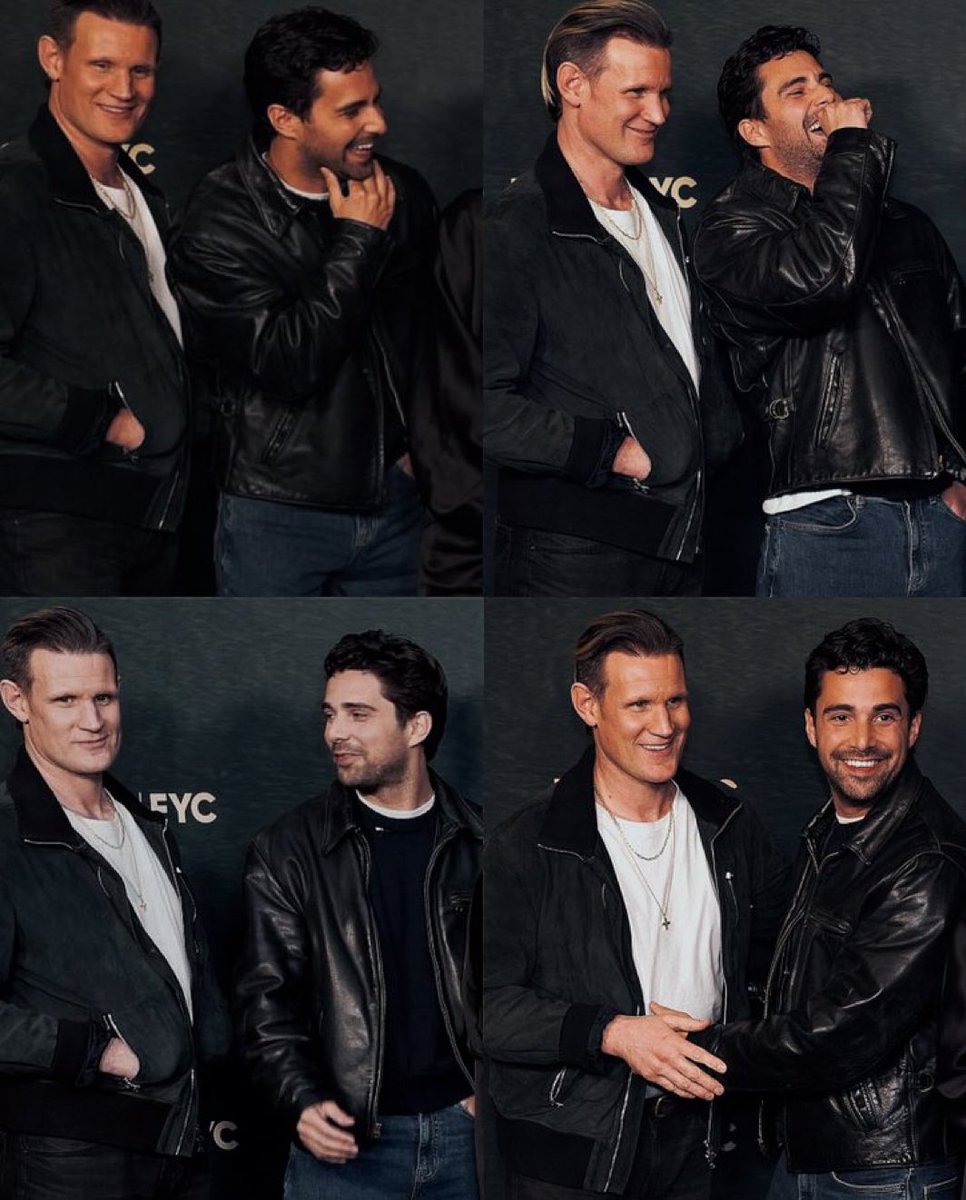 saorsaxx's tweet image. Matt Smith + Fabien Frankel #mattien