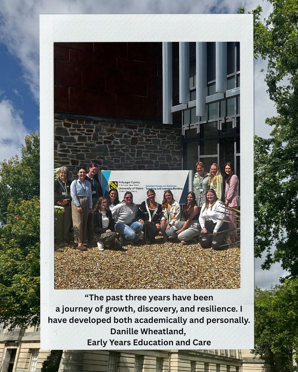 UWTSD's tweet image. We love this time of year when we get to celebrate our graduates!
This could be you in three years: graduated and ready to start the next chapter in your story. You can still apply to start in September through Clearing.
Search UWTSD Clearing
