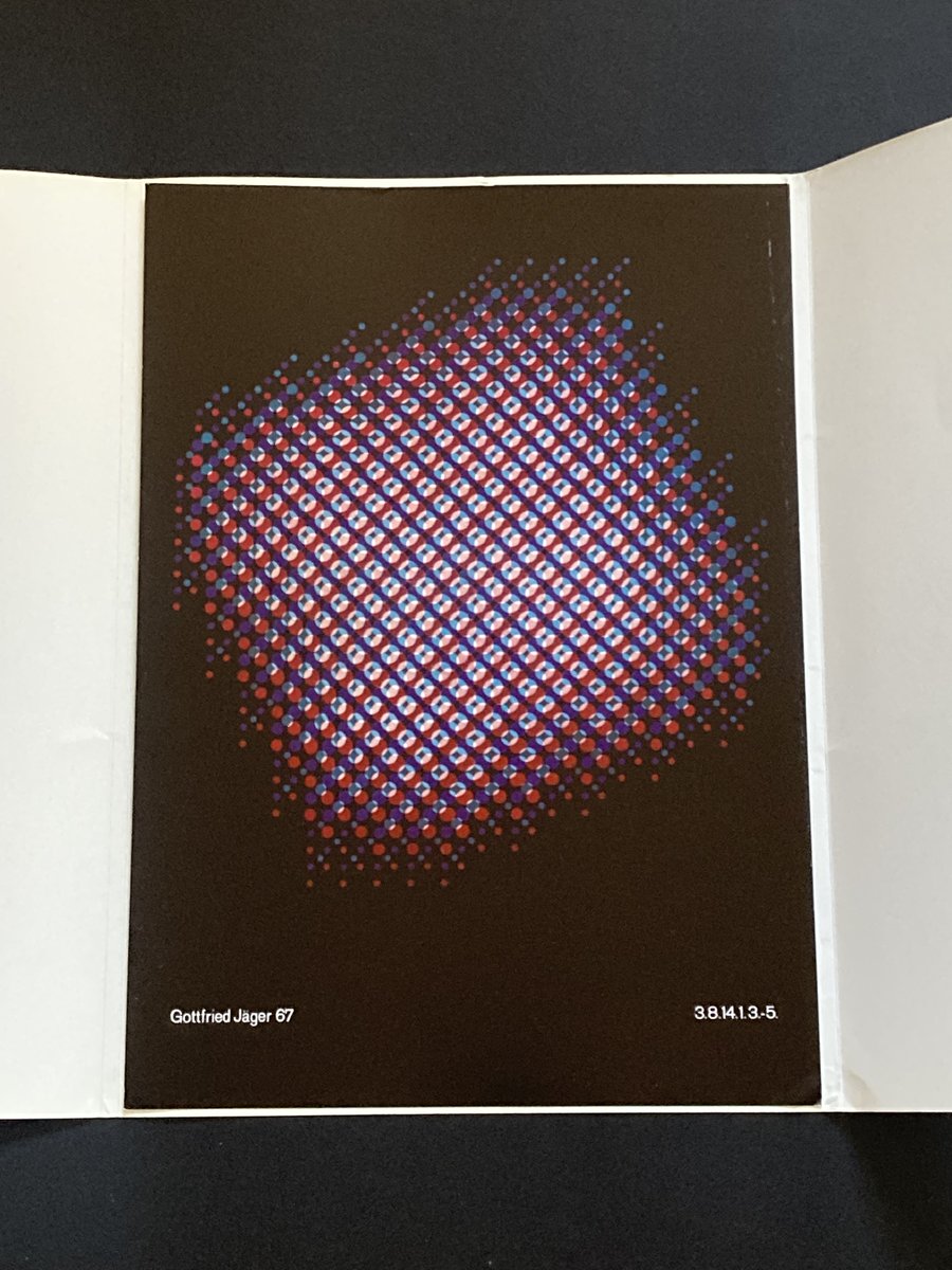 serendipityarty's tweet image. Imagine creating a brand new way of making art, blending two major modes of artistic expression : photography and generative aesthetics.
Gottfried Jäger & Hein Gravenhorst : Generative Fotografie Portfolio, 1969. Intro by Herbert W Franke