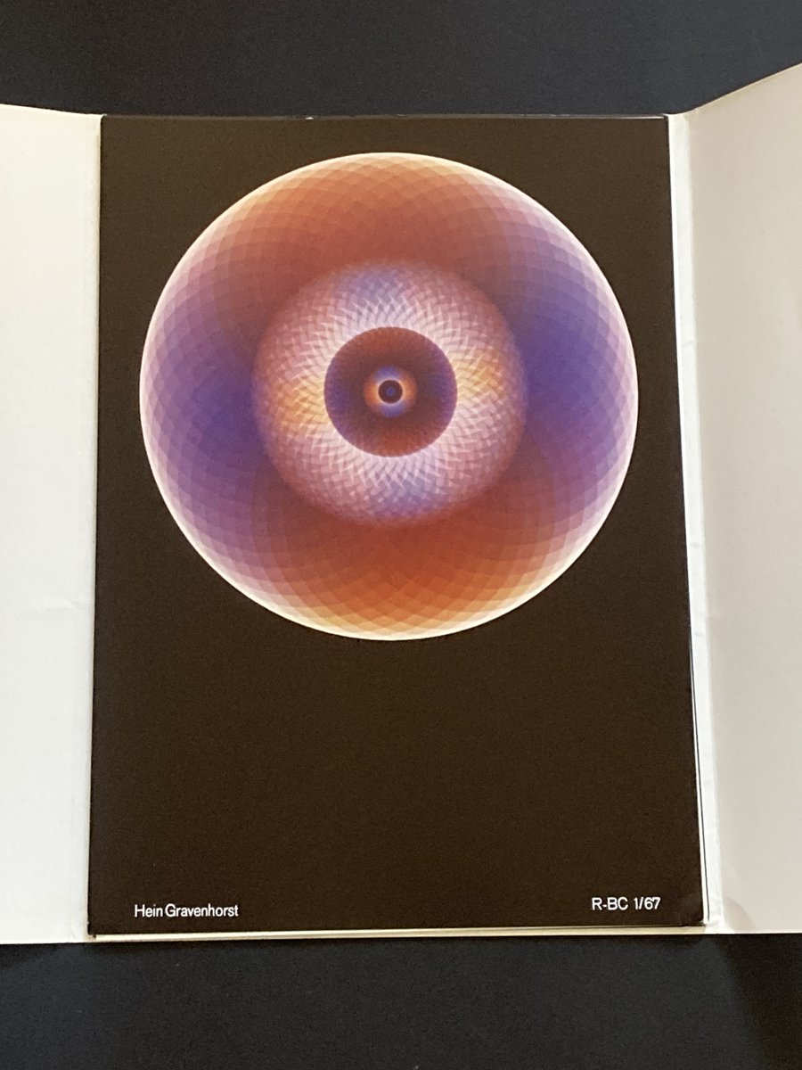 serendipityarty's tweet image. Imagine creating a brand new way of making art, blending two major modes of artistic expression : photography and generative aesthetics.
Gottfried Jäger & Hein Gravenhorst : Generative Fotografie Portfolio, 1969. Intro by Herbert W Franke