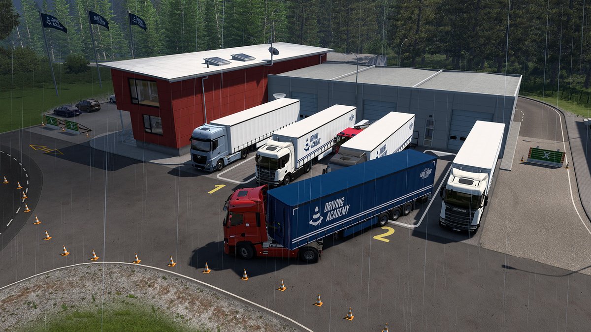 SCSsoftware's tweet image. How many of you have completed the Truck Driving Proficiency module in Driving Academy? 🚛🦺
Bonus points if you earned all the gold stars ⭐️