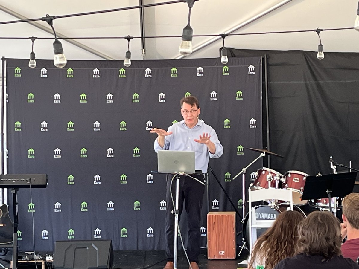 DrJoeBoot's tweet image. Ezra Fellow Dr. Ted Fenske speaking on identity and sexuality at the Canadian Ezra Worldview Academy: