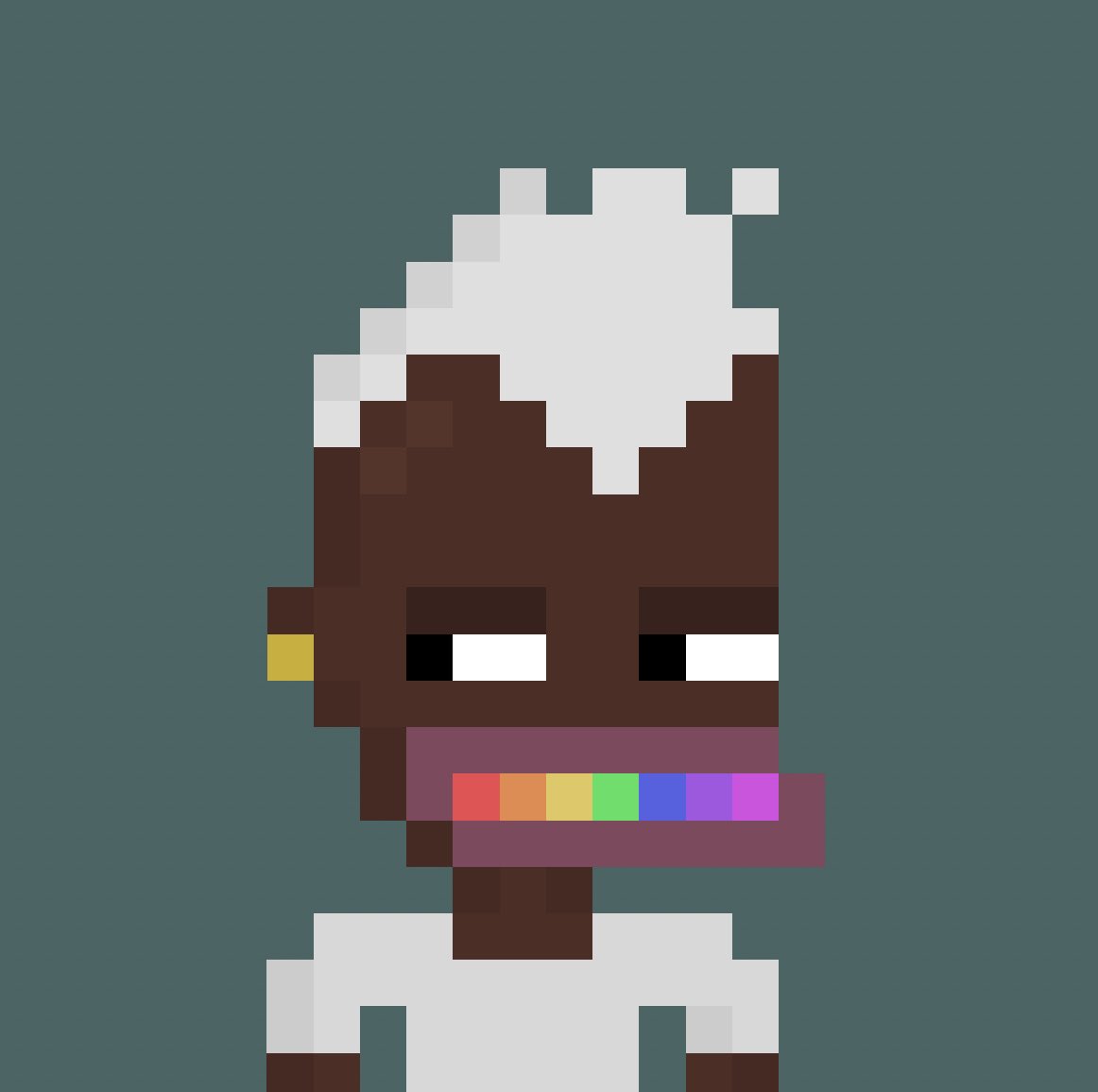 0xFilthy's tweet image. Clean rainbow grill for your Friday morning 
@OnChainAllStars