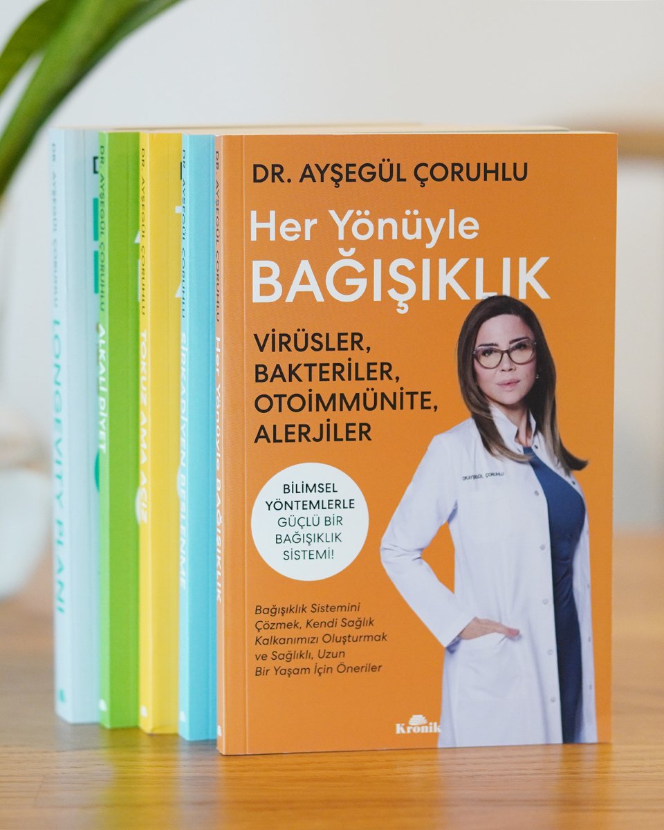 Kronik Kitap (@kronikkitap) on Twitter photo Ayşegül Çoruhlu’nun (<a href="/AysegulCoruhlu/">Dr.AYSEGUL CORUHLU</a>) Her Yönüyle Bağışıklık kitabı, artan hastalıklar ve değişen tehditler karşısında güçlü, dengeli bir bağışıklık sistemi için ihtiyacınız olan tüm bilgileri yalın ve kapsamlı biçimde sunuyor.
🔗: kronikkitap.com/kitap/her-yonu… Ayşegül Çoruhlu’nun (<a href="/AysegulCoruhlu/">Dr.AYSEGUL CORUHLU</a>) Her Yönüyle Bağışıklık kitabı, artan hastalıklar ve değişen tehditler karşısında güçlü, dengeli bir bağışıklık sistemi için ihtiyacınız olan tüm bilgileri yalın ve kapsamlı biçimde sunuyor.
🔗: kronikkitap.com/kitap/her-yonu…