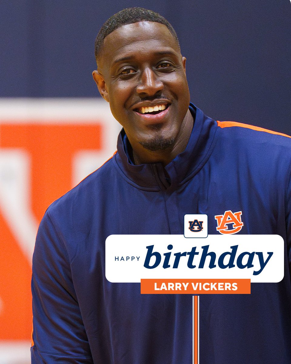Happy Birthday to our main man, LV! We are thankful for you and your leadership. Have a great day, <a href="/LarryVickersAU/">Larry Vickers</a> 🦅

#WarEagle