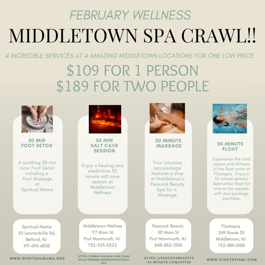 FloatopiaNj's tweet image. Middletown Spa Crawl begins 8/1💧 - mailchi.mp/e4359c87bf20/d…