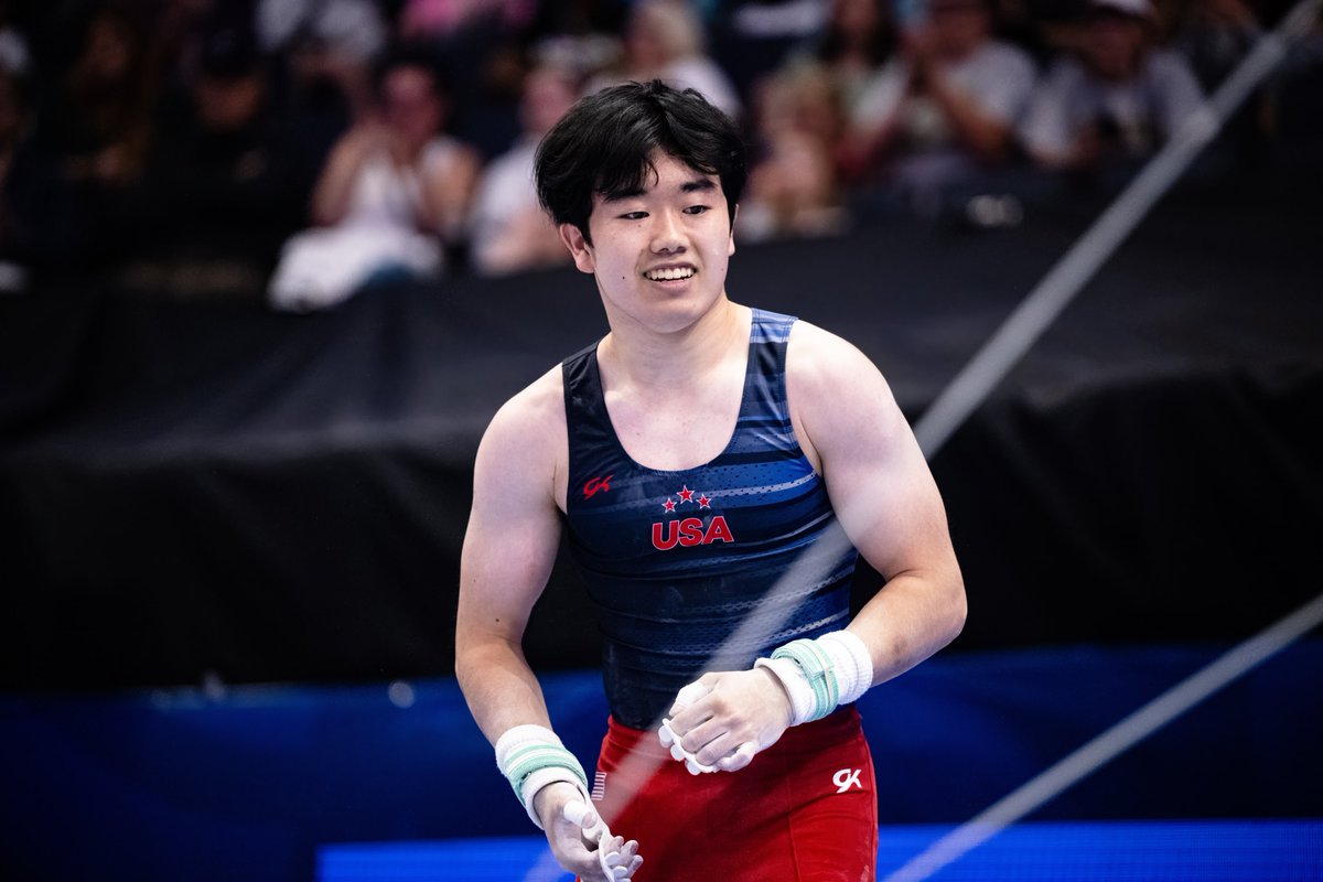 Colt Walker finishes the World University Games Men’s All-Around in sixth!

After coming in as the first reserve this morning, Kai Uemura places 18th!