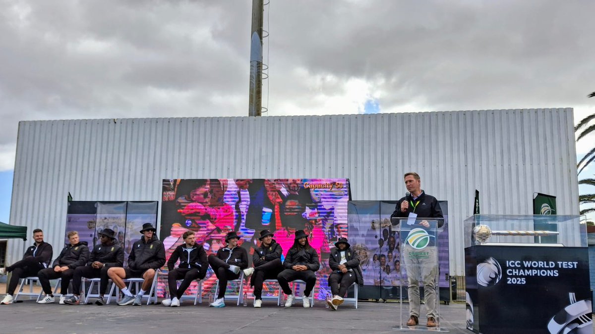 FrancineHigham's tweet photo. We celebrated @TembaBavuma's homecoming in Langa where his cricket journey began.
A proud moment for the @CityofCT and a powerful symbol of representation and hope. ππ
#CricketSA #CommunityServicesAndHealth
π Welcome home, Captain! https://t.co/93V8kmLSxy