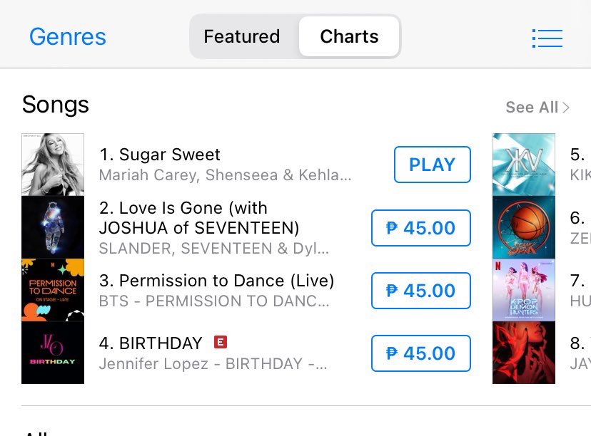 RainbowPetals's tweet image. Queen @MariahCarey, look #SugarSweet is the No.1 song in the Philippines!!! 😍
See you in Manila!!! Love you! #L4L
@MariahAlerts 🥰