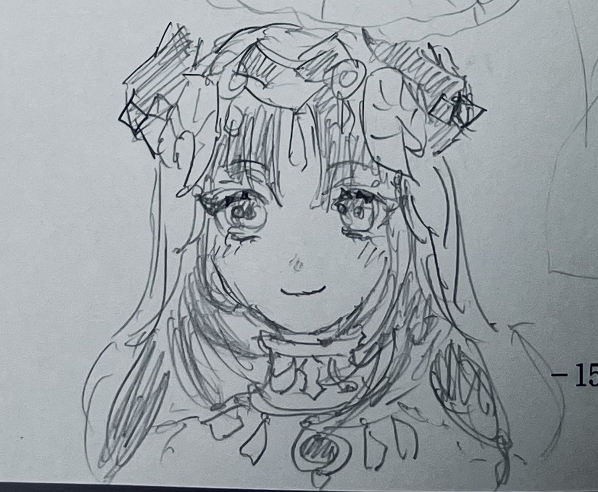 kui_drawing33's tweet image. らくがき...