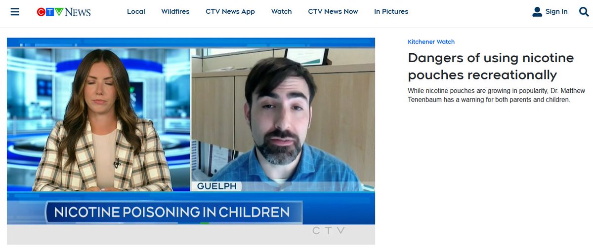 phil_w888's tweet image. More dishonest scaremongering from @CTVKitchener & @WDGPublicHealth about nicotine pouches.
Nevertheless, Tenenbaum deserves some credit for admitting that pouches benefit people trying to stay off of cigarettes. An improvement over inveterate liar Nicola Mercer.