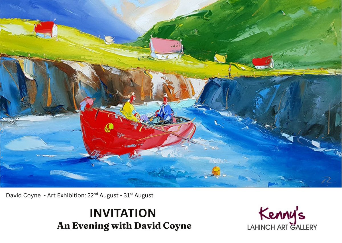 Lahinch Art Gallery (@lahinchart) on Twitter photo An evening with Padraig McCaul and the launch of his Solo Exhibition <a href="/ClareTourism/">VisitClare</a> <a href="/LahinchGolfClub/">Lahinch Golf Club</a> <a href="/LahinchCoast/">Lahinch Coast Hotel</a> #irishart An evening with Padraig McCaul and the launch of his Solo Exhibition <a href="/ClareTourism/">VisitClare</a> <a href="/LahinchGolfClub/">Lahinch Golf Club</a> <a href="/LahinchCoast/">Lahinch Coast Hotel</a> #irishart