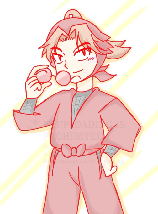 今日の忍ドロ利吉さんだそうで…!! ワンドロじゃないけど一作目の映画のドクタケ姿がすこで描いていたやつ!!! #rkrn