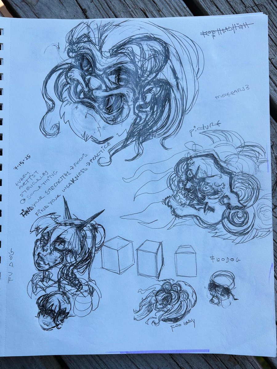 ixsstyx's tweet image. Session 8: Here's to just pressing send.

Got overwhelmed with pieces - didn't want to post the "bad" ones. But that's the perfectionism I'm breaking.

Foo dog study from Japanese illustrations. Sometimes you just stop overthinking.

#foodog #artistjourney #session8