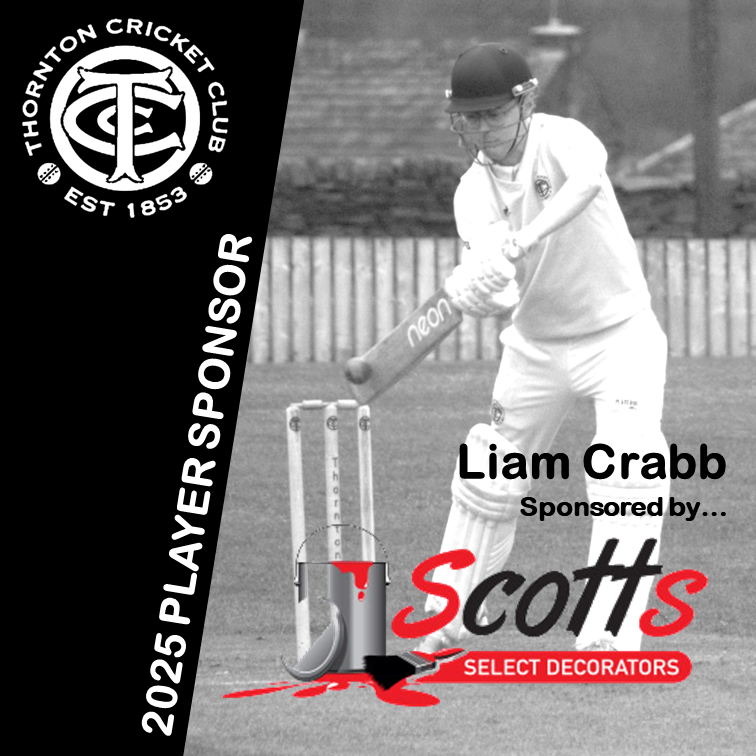 ThorntonCC's tweet image. 🏏Second XI Review (19/7)
Liam shines, sun doesn't
Only the rain was able to stop Liam Crabb (46*) from claiming a half century as visit to St Peters rained off after 16 overs, at 65-1