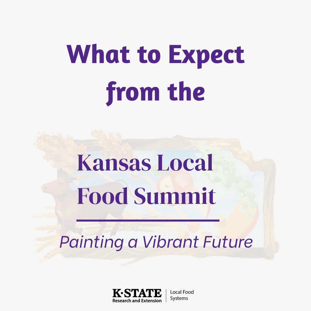 kstateextension's tweet photo. 🌾Thinking about joining us? Check out all the benefits of attending the Kansas Local Food Summit! From learning and networking to local flavors and fresh ideas, there’s something for everyone.💚
See all the reasons to attend! https://t.co/WwwN3BrenD
#KSLocalFood #LocalFoodSummit https://t.co/hTsOl2LpTD