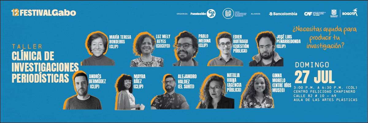 CLIP_AmericaLat's tweet image. ¡ATENCIÓN! ¿No alcanzaste a enviar tu inscripción para participar de nuestra Clínica de Investigaciones Periodísticas? Tienes hasta la media noche de hoy, viernes 25 de julio para enviarla.
¡No te quedes por fuera! Inscríbete en: bit.ly/cip-2025