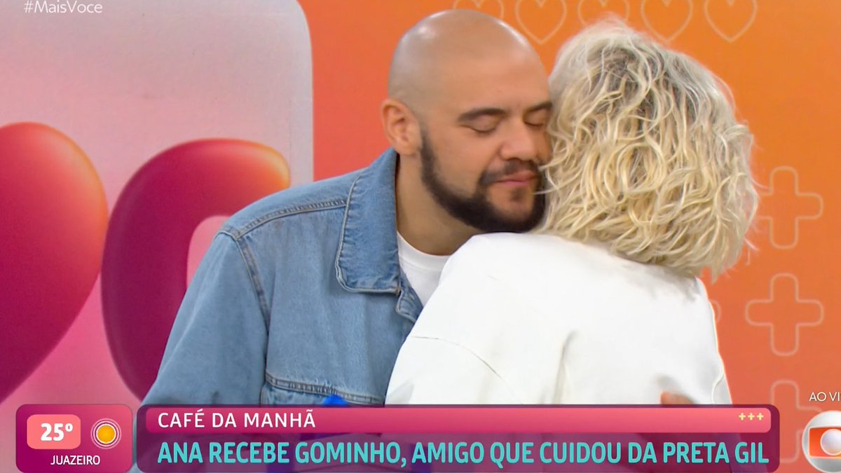Mari___aa's tweet image. Gominho no #maisvoce falando da amiga Preta &amp;lt;3

Respeitem o luto dele