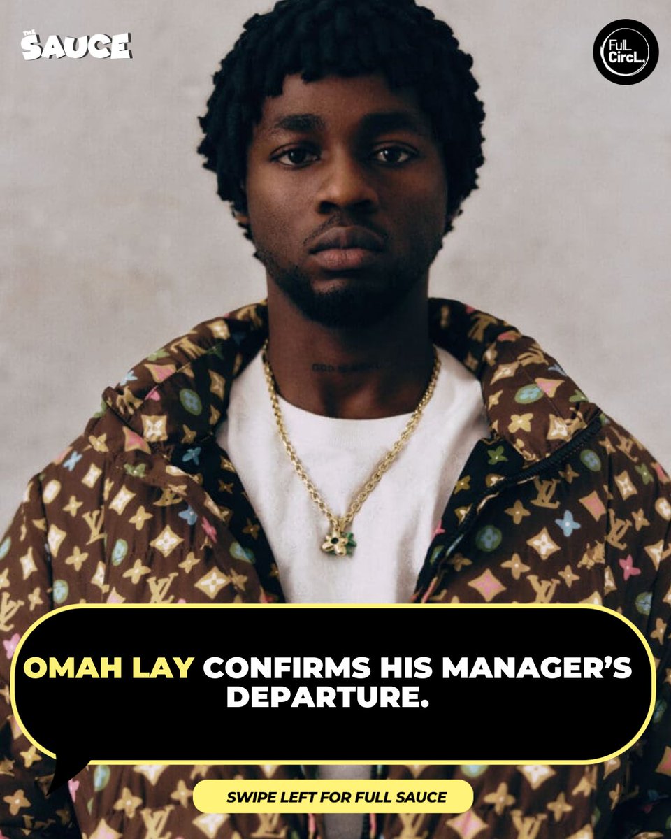 FulLCircLAfrica's tweet image. THE SAUCE🚨: @omah_lay confirm he has part ways with his manager @donawon via X and he manager replied with a warm tweet.
