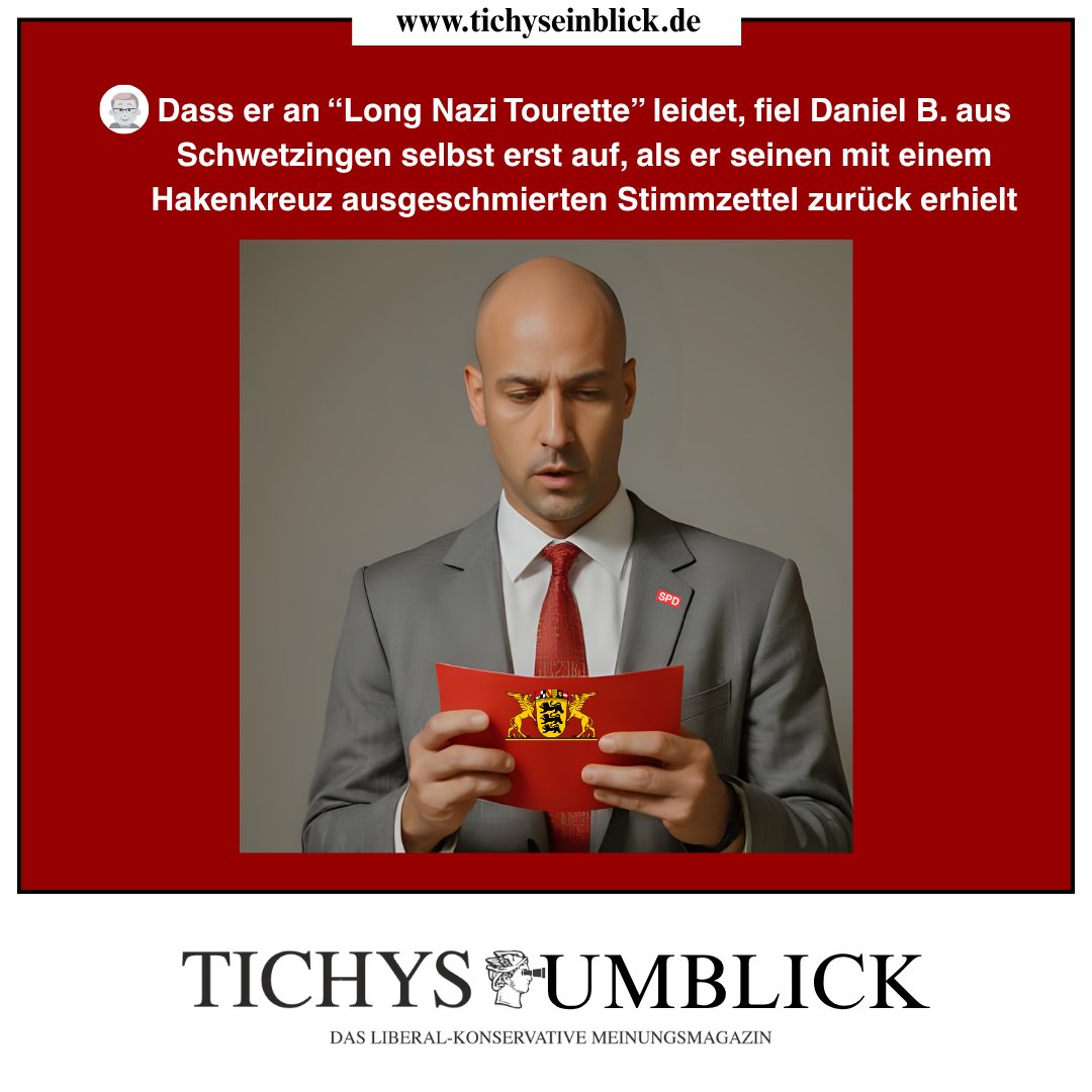 SPD-Politiker schmiert Hakenkreuz auf Stimmzettel - gefeuert.