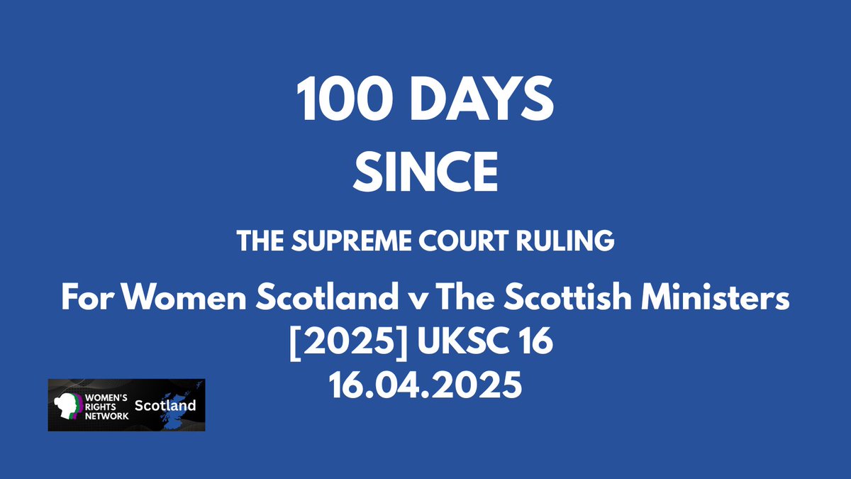 WRNScotland's tweet image. NHS Scotland @NHSScotland have made no direct reference to the ruling or its implications for single-sex spaces, such as hospital wards or staff facilities
As the current tribunal Sandie Peggie v Dr Upton and NHS Fife demonstrates NHS Scotland and NHS Fife and all our Scottish…
