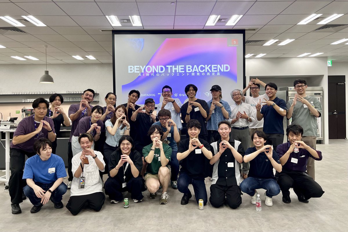 imagawa_public's tweet image. 本日はは BEYOND THE BACKEND
ありがとうございました!!!
バイブプレゼンテーションを初めてやってみましたが学びも多くて楽しかったです😂
皆さんのLTからたくさん勉強させていただきました!お疲れ様でした!!!
#beyond_the_backend